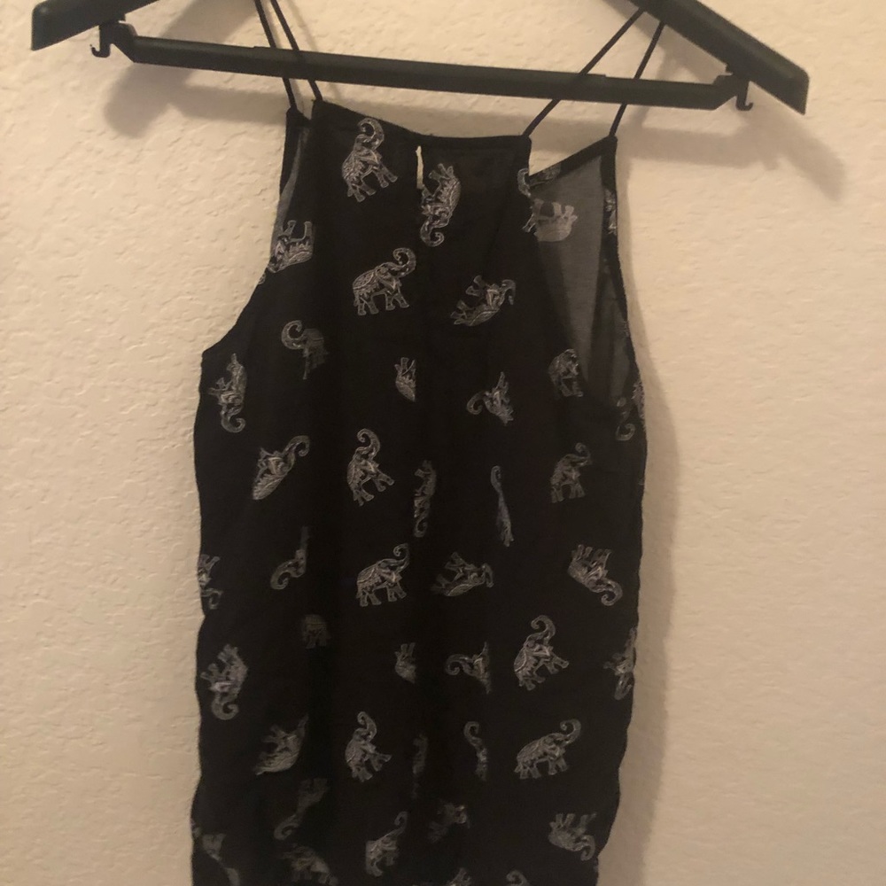 Elephant boho summer top